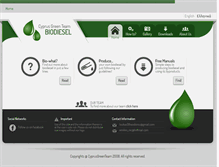 Tablet Screenshot of cyprusgreenteam.com